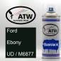 Preview: Ford, Ebony, UD / M6877: 400ml Sprühdose, von ATW Autoteile West.